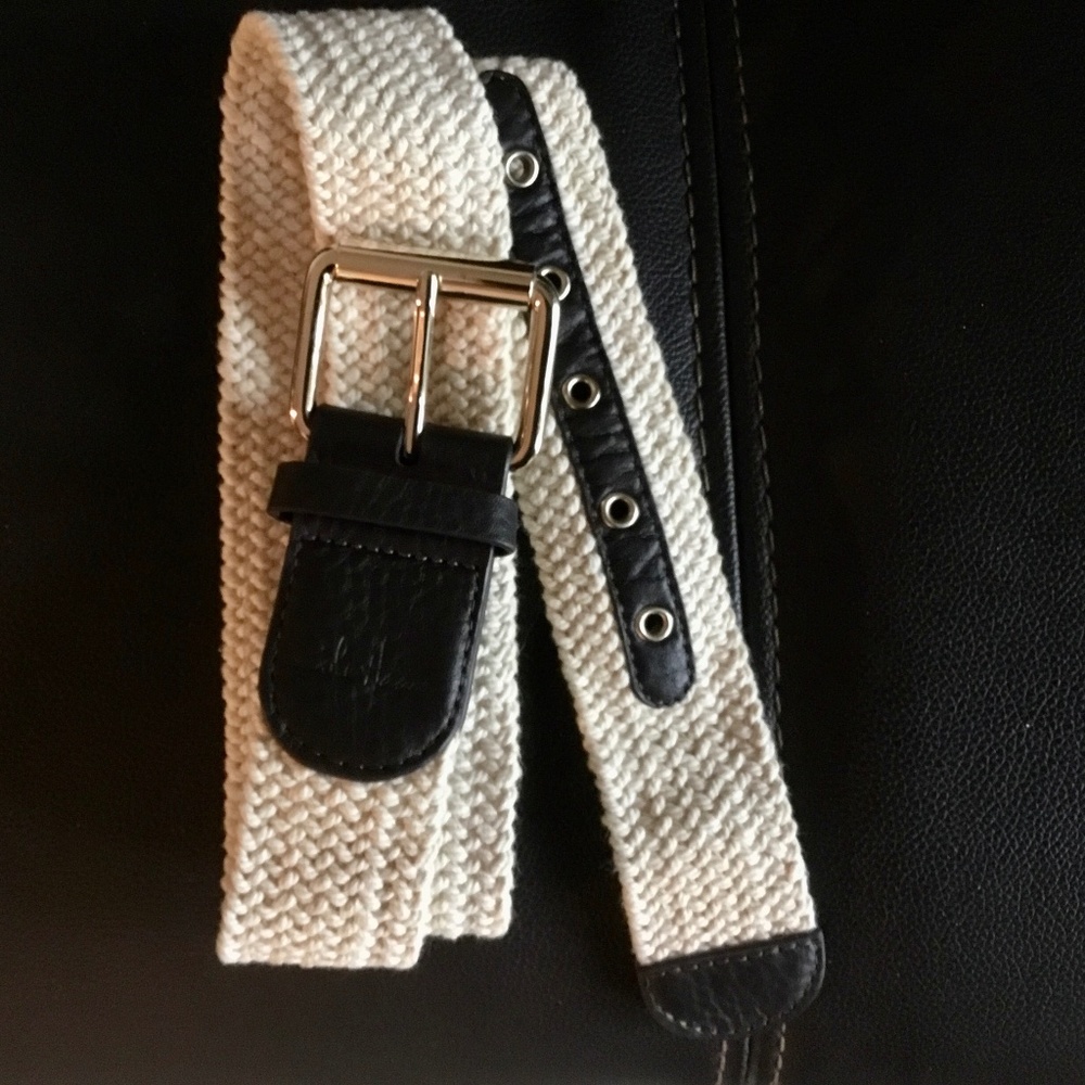 Cole Haan Woven Canvas Belt